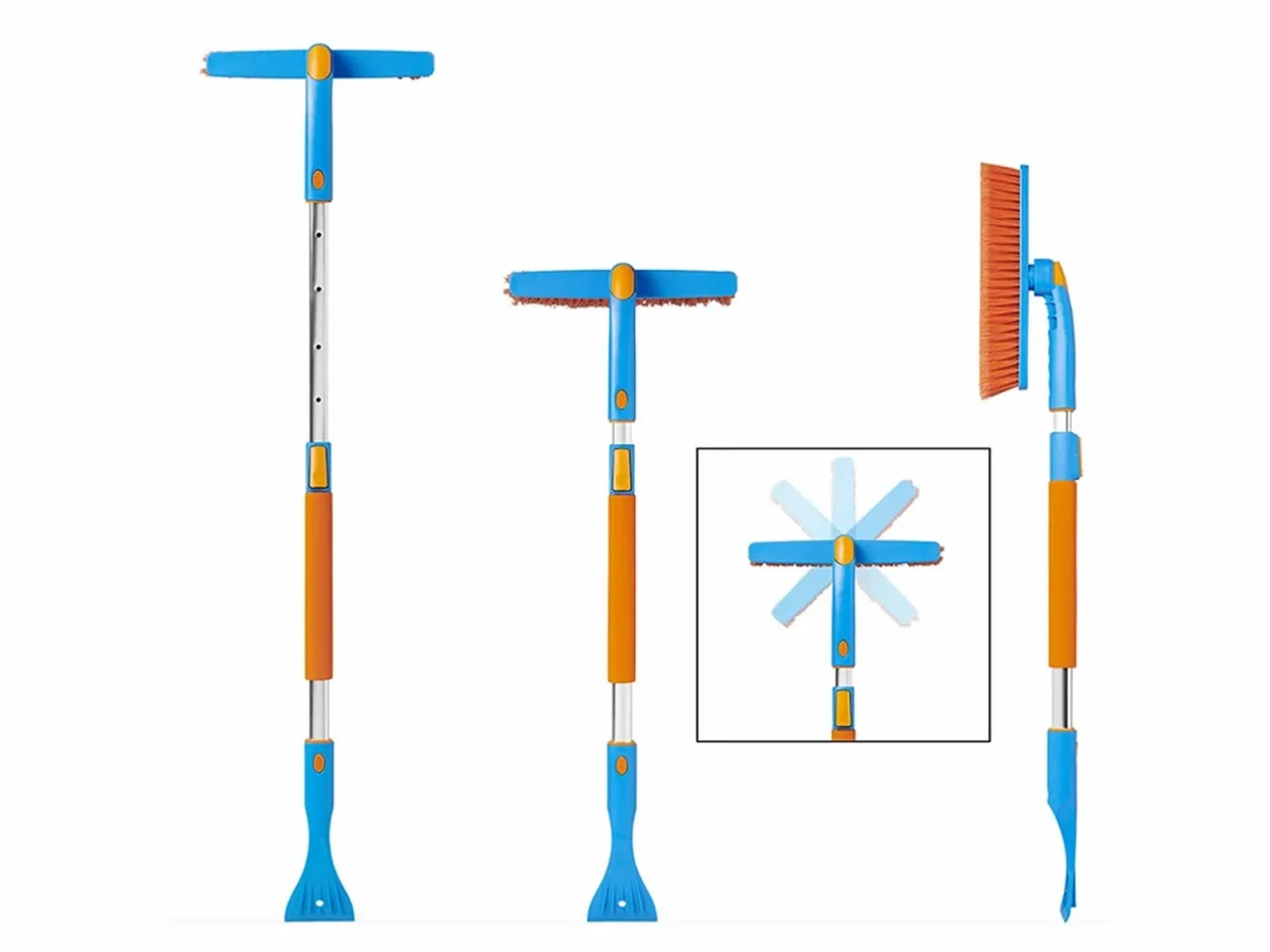 Szczotko-skrobaczka teleskopowa 99-127cm — ujęcie 5