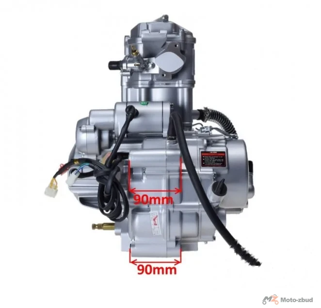Silnik kpl. ATV 250ST-9E 167 mm woda — ujęcie 4