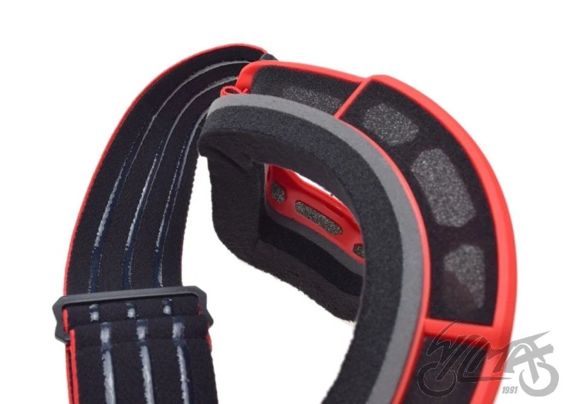 Gogle LS2 Charger czerwone clear visor — ujęcie 3