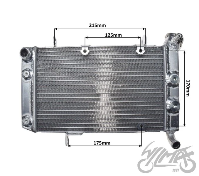 Chłodnica cieczy do Suzuki LTZ 400 2003–2008 — ujęcie 3