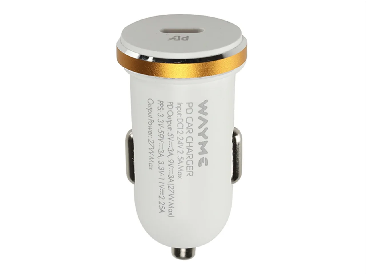 Ładowarka 12/24v 27w usb-c pd pps wayme — ujęcie 3