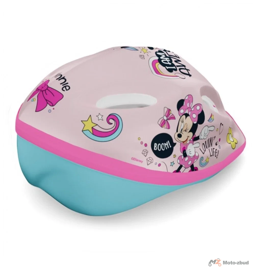 Kask rowerowy minnie — ujęcie 2