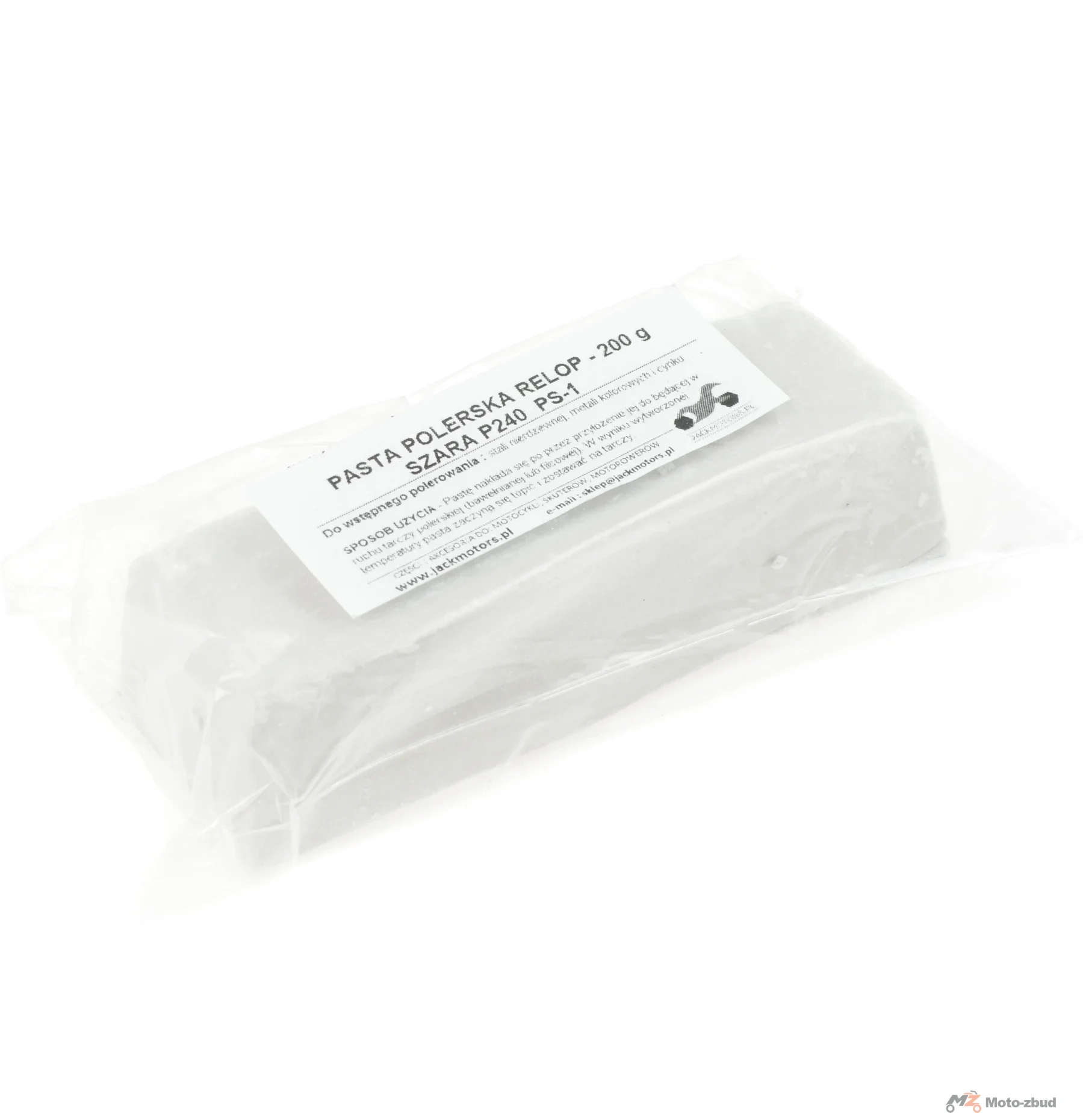 Pasta polerska twarda relop szara ostra PS-1 200 g
