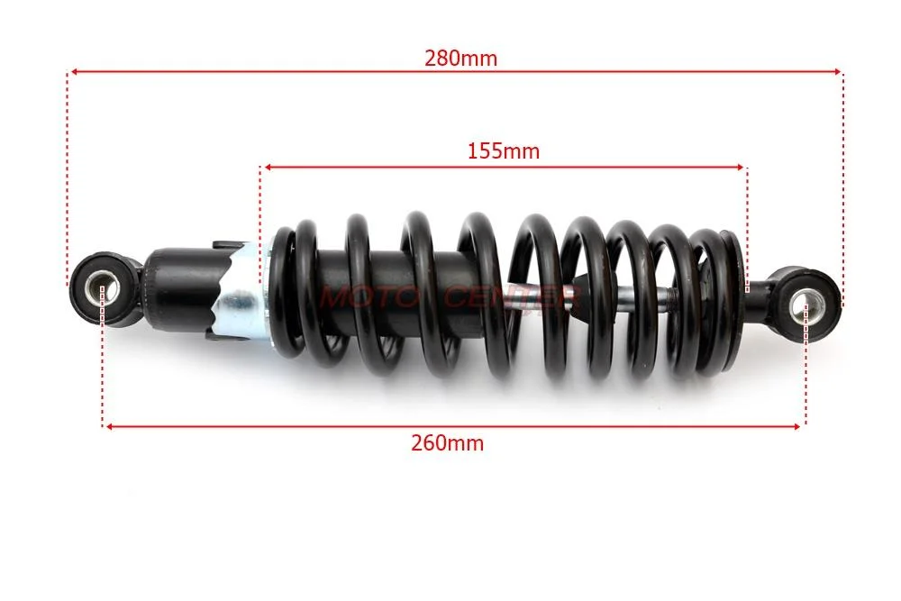 Amortyzator tył 260 mm 10/10 mm CROSS ATV110/125/150 — ujęcie 2