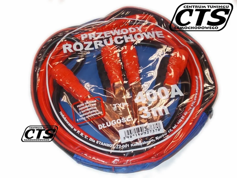 Kable rozruchowe 400A 3m — ujęcie 2