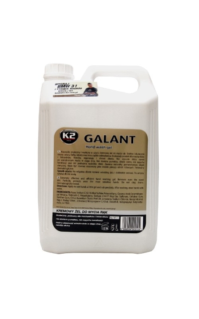 Żel do mycia rąk 5 l Galant K2 W515