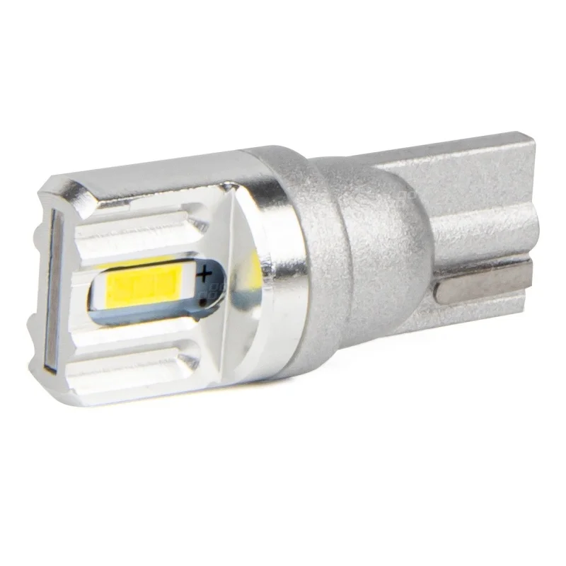 Żarówka W5W T10 12V/24V 2xLED SMD1860 biała AMIO (2szt.) — ujęcie 2
