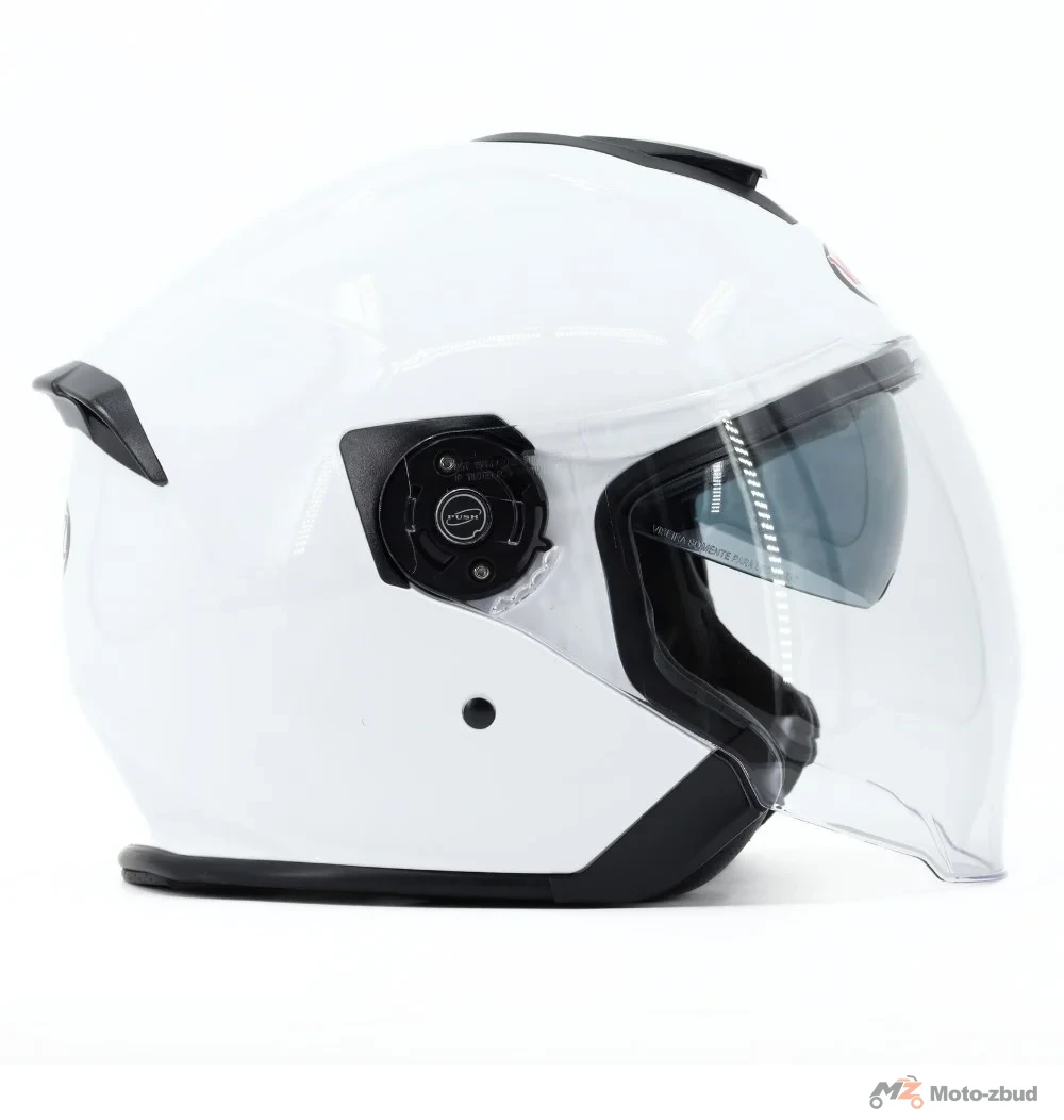 Kask VCAN model H586 white bez szczęki biały XS — ujęcie 6