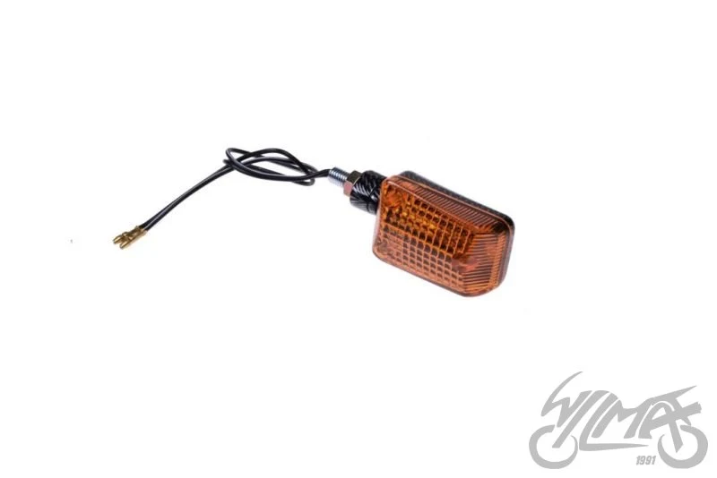 Kierunkowskaz mini carbon, pomarańczowy, krótki — AL12855 — ujęcie 1