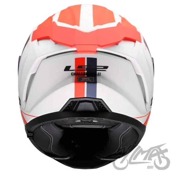 Kask LS2 FF817 Challenger II Titan wh. bl. Red — rozmiar M — ujęcie 4