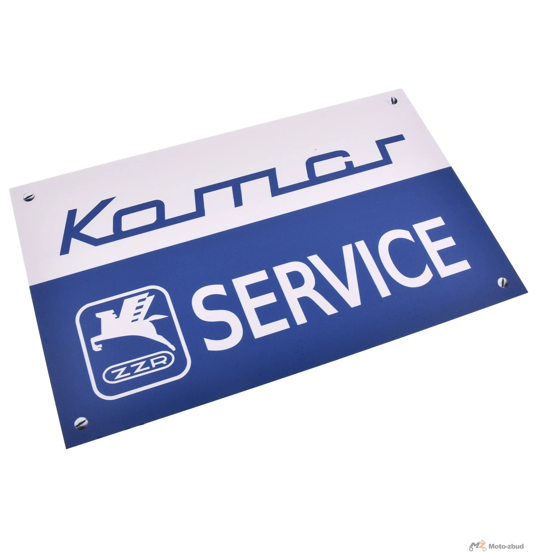 Tabliczka prl "Komar service" 40 × 25 cm PL