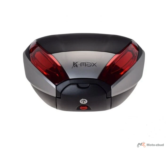 Kufer k-max z płytą montażową srebrny 40L — ujęcie 2