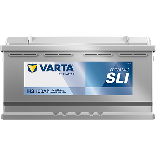 Akumulator 100 Ah 830A 353×175×190/P+ Varta 600402083K262 — ujęcie 3