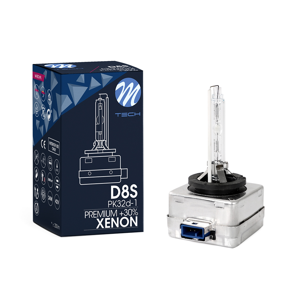 Żarówka xenon D8S 25 W 6000K/Premium M-Tech ZMD8S6