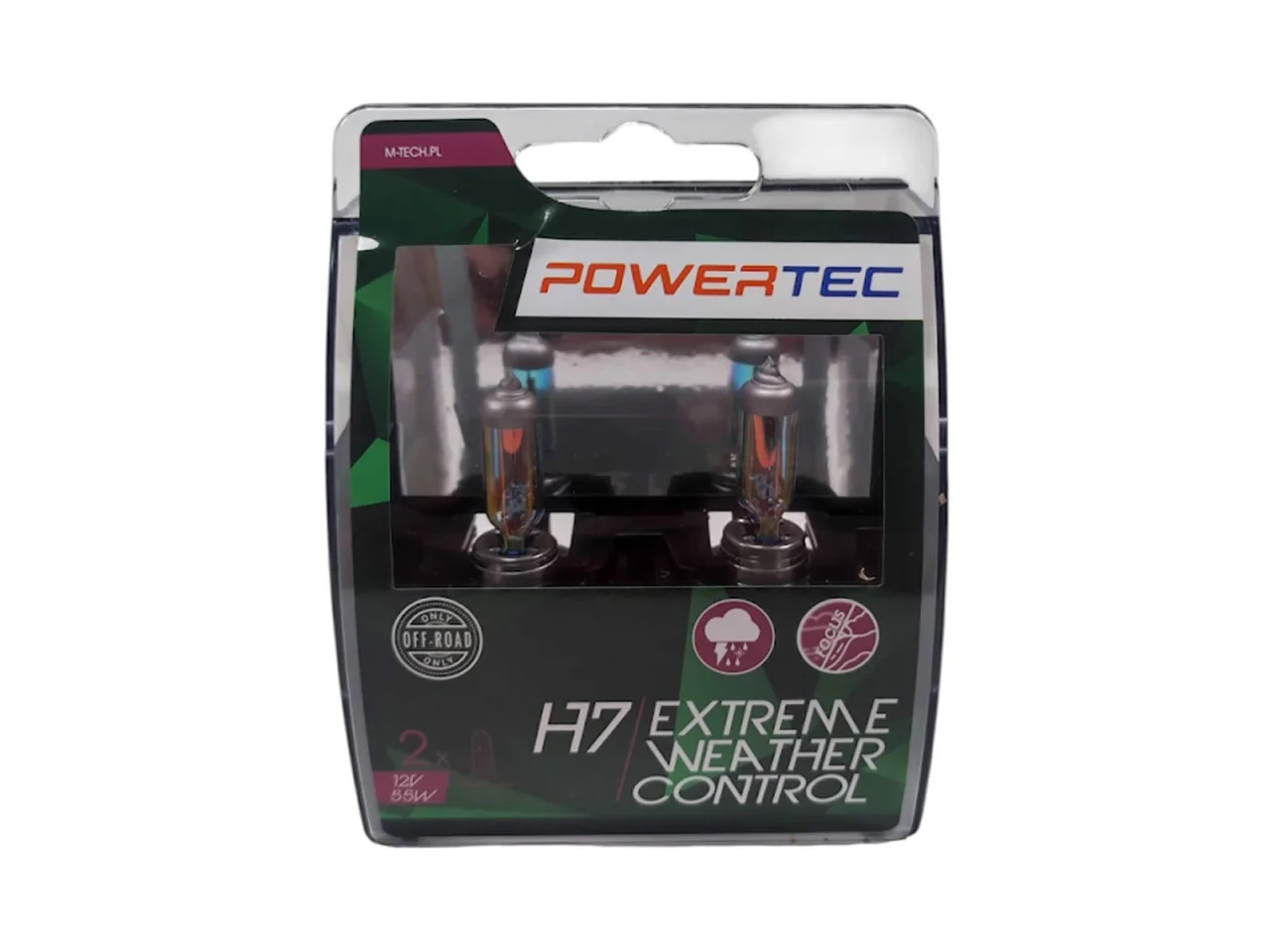 Żarówka H7 12V 55W POWERTEC Extreme Weather Control 2szt. — ujęcie 3