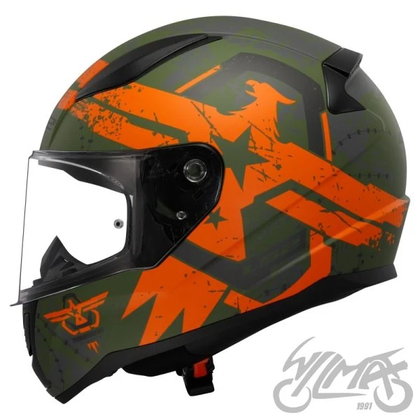 Kask LS2 FF353 Rapid II Thunder Birds M.Ora — rozmiar M — ujęcie 2