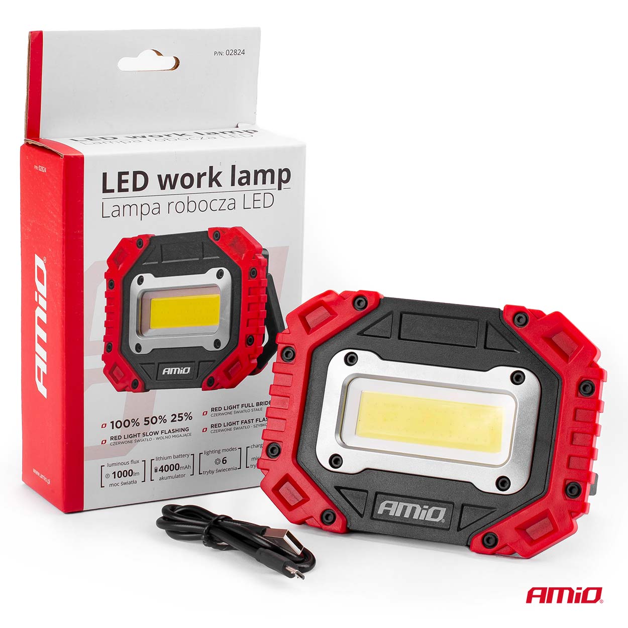 Lampa robocza LED WT14 naświetlacz — ujęcie 12