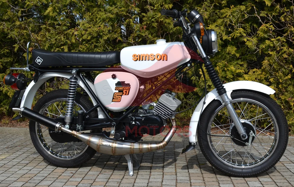 Tłumik Simson racing 85-110 cm³ DPR Performance · czarna Evo (VM7435) — ujęcie 4