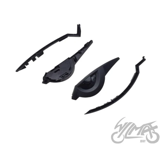 Wlot powietrza górny LS2 FF812 M. Black / full M. bl — ujęcie 2