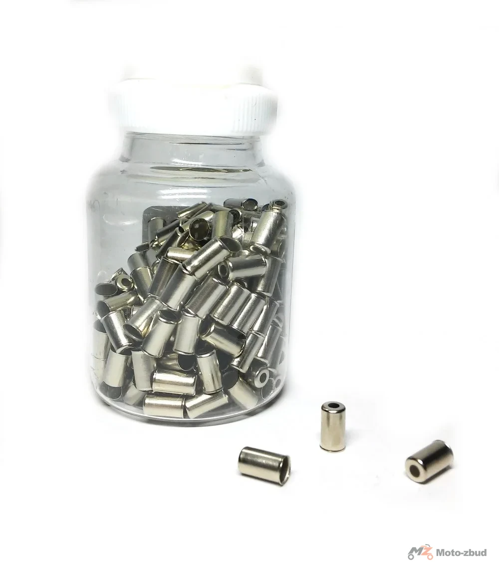Końcówka pancerza stalowa 5 mm opakowanie - 200 sztuk Promax