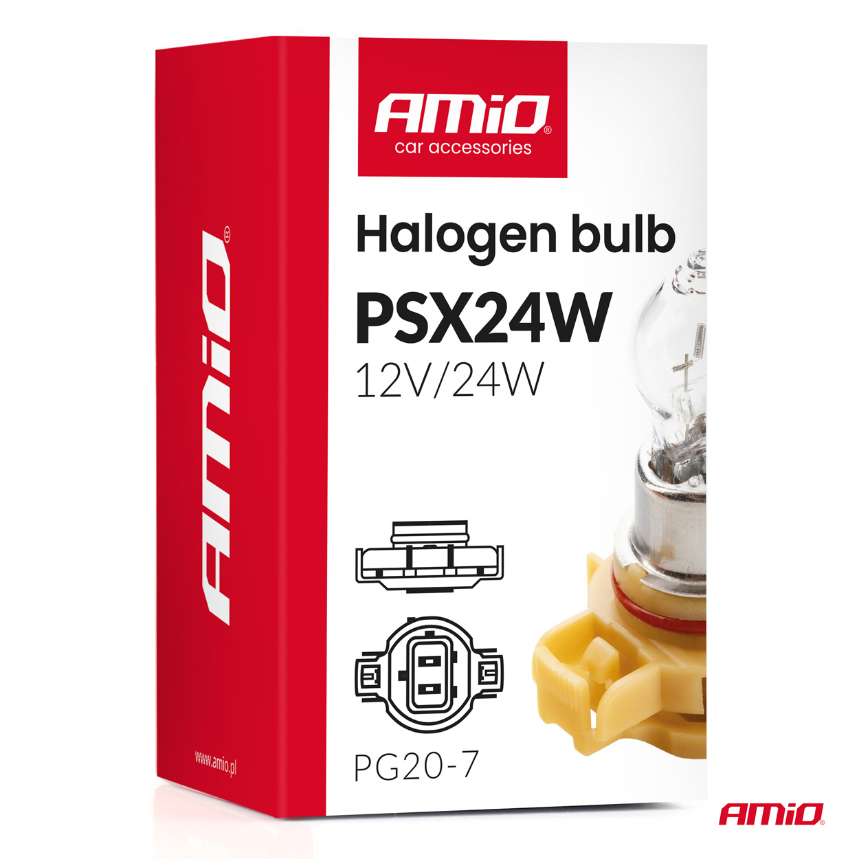 Żarówka halogenowa PSX24W PG20-7 12 V 24 W — ujęcie 3