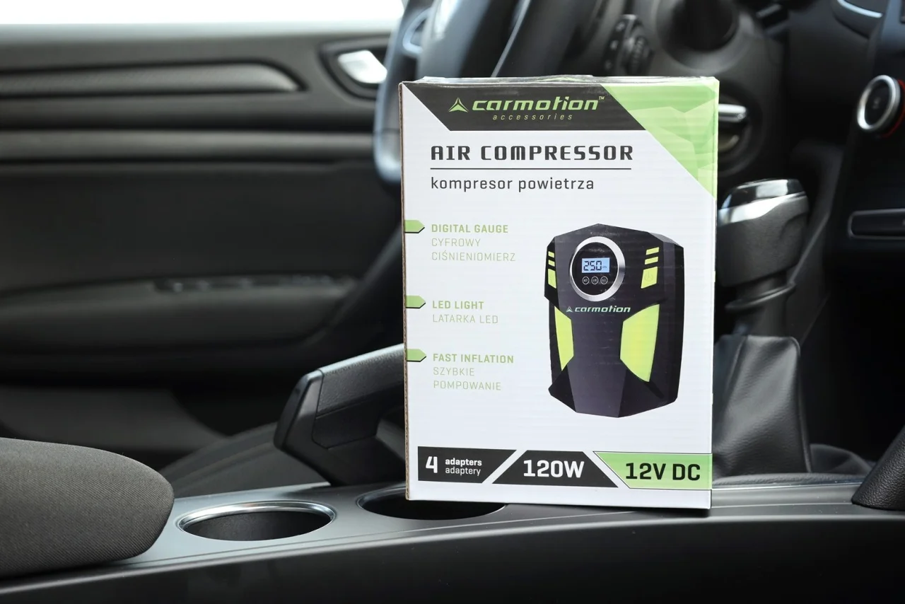 Kompresor powietrza autoamtyczny cyfrowy 12v 150 psi — ujęcie 4