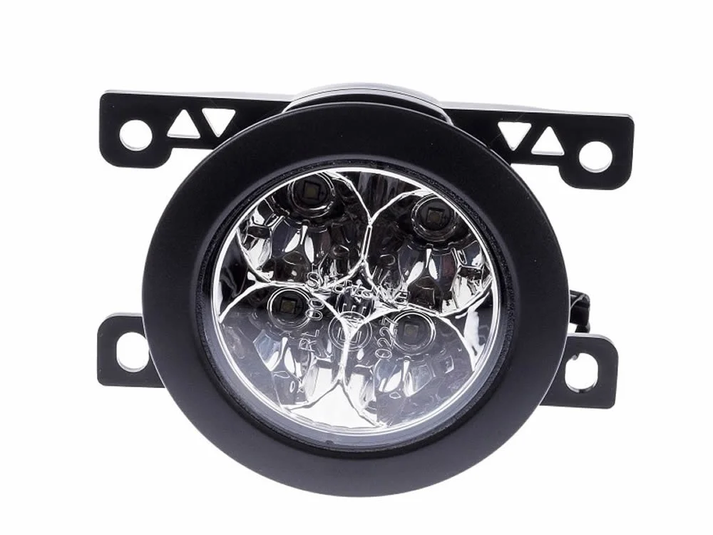 Lampy dzienne diodowe EinParts 12/24V 2x4W OKRĄGŁE MATOWE OSRAM LED — ujęcie 5
