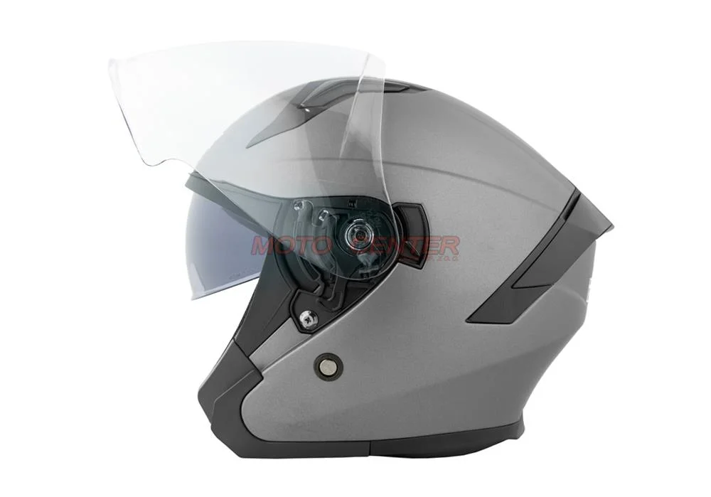 Kask motocyklowy otwarty z blendą BLEXX YA-620 grafit S ECER22.06 — ujęcie 2