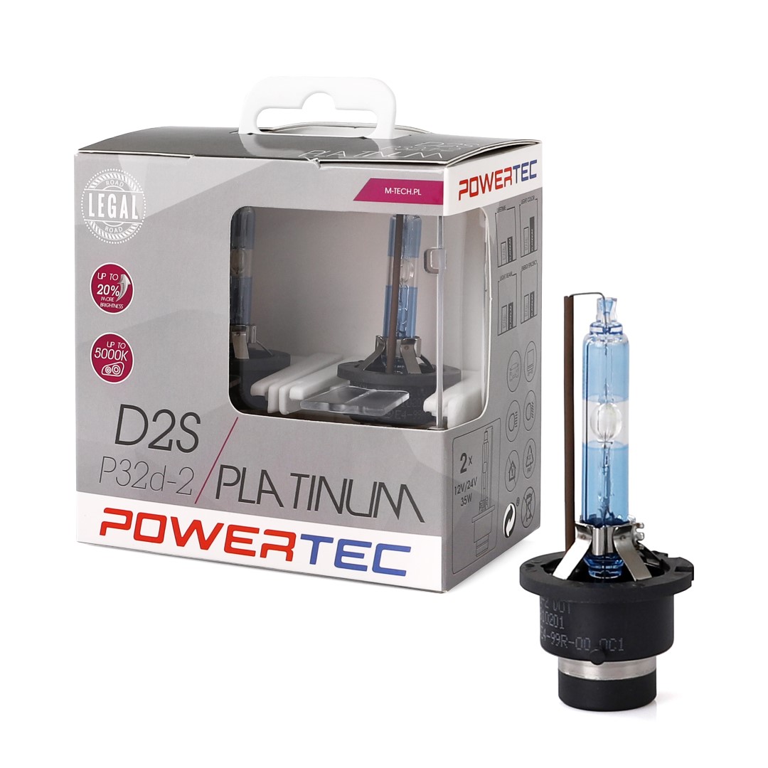 Żarówka xenon D2S 35W/5000K/Platinu, 2 szt. M-Tech PTZPTD2S-DUO — ujęcie 4