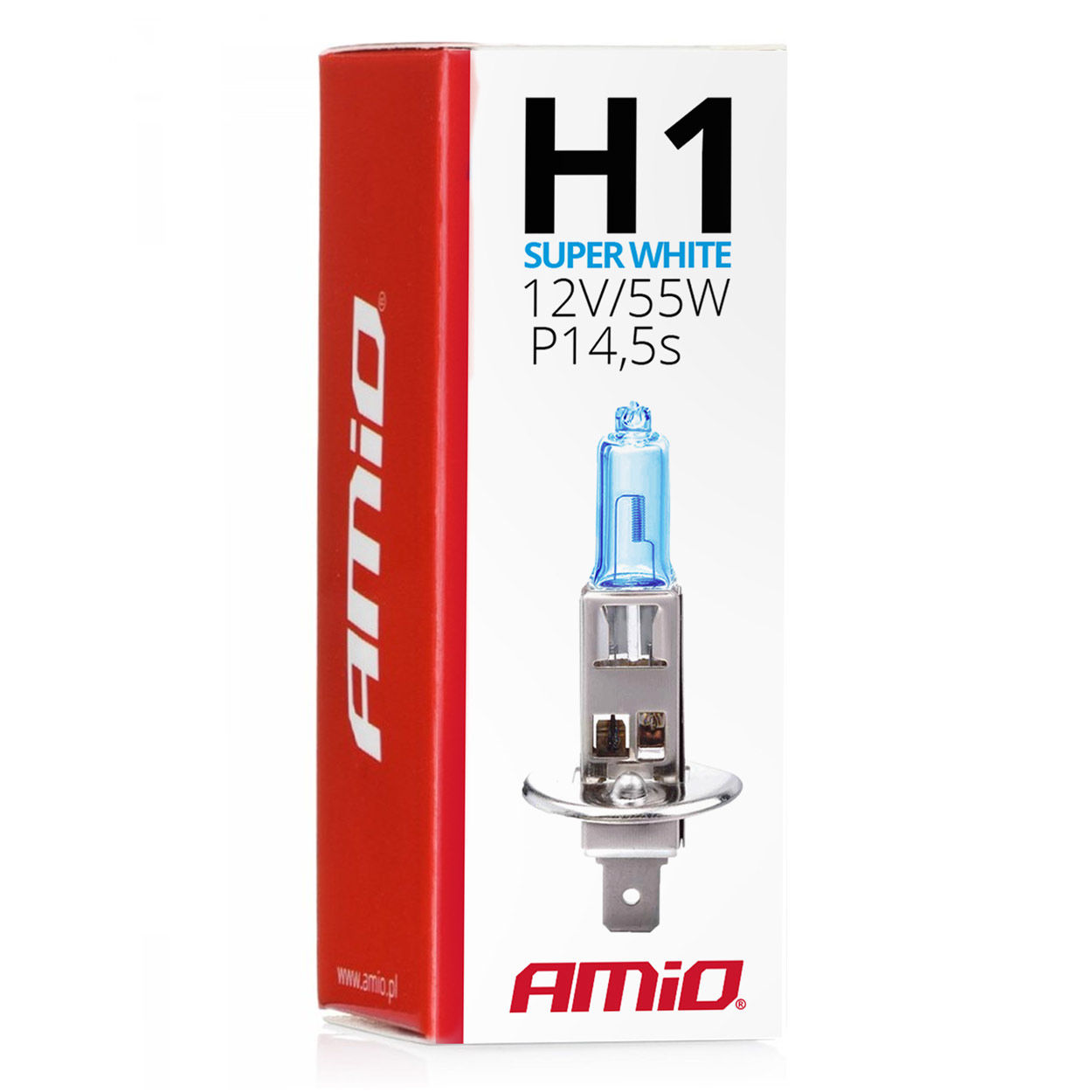 Żarówka halogenowa H1 12 V 55 W Super White — ujęcie 3