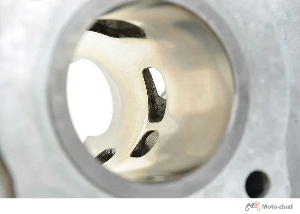 Cylinder Simson 60/4 sport MK2 + tłok MZA / keystone / Barikit kpl. · tłok MZA/Almot K20 2P — ujęcie 2
