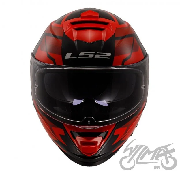 Kask LS2 FF800 Storm II Tracker Black Red — rozmiar L — ujęcie 3
