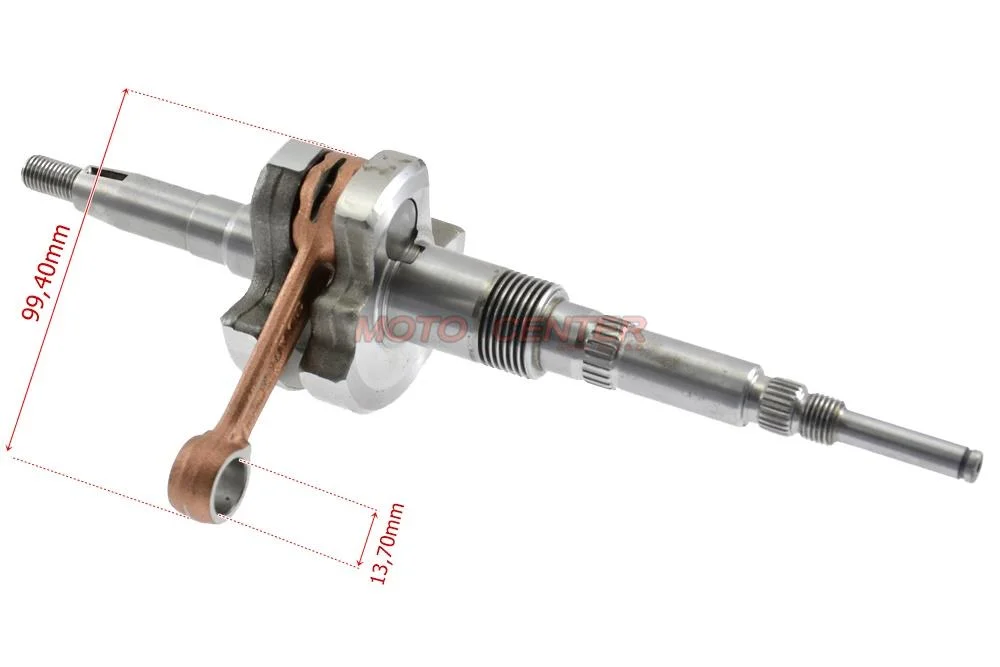 Wał korbowy 50 cm³ skuter 2T Suzuki Address — ujęcie 4