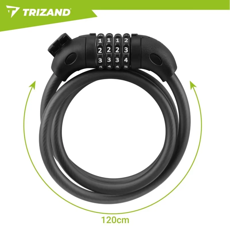 Zapięcie rowerowe 120cm Trizand — ujęcie 5