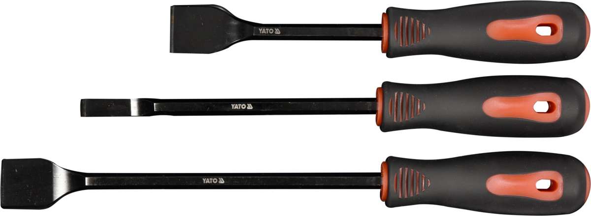 Skrobak do uszczelek 3 szt. / stal CrV YATO YT-08474 — ujęcie 2