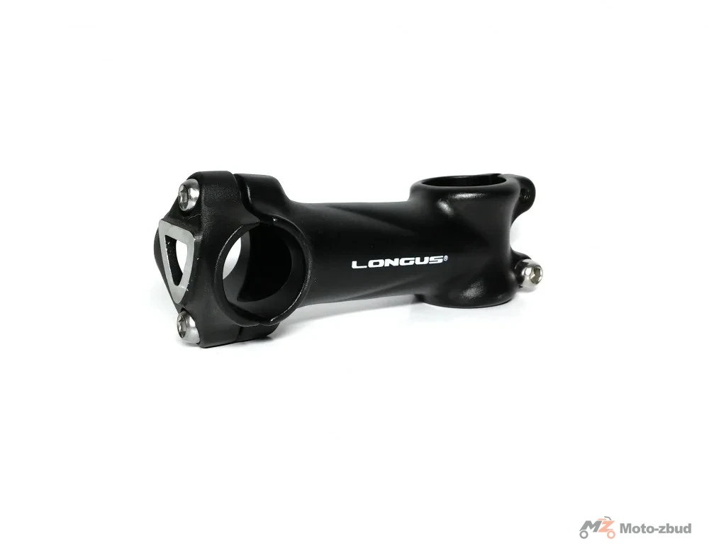Wspornik kierownicy aluminiowy ahead 28,6 mm/90 mm/25,4 mm czarny Longus