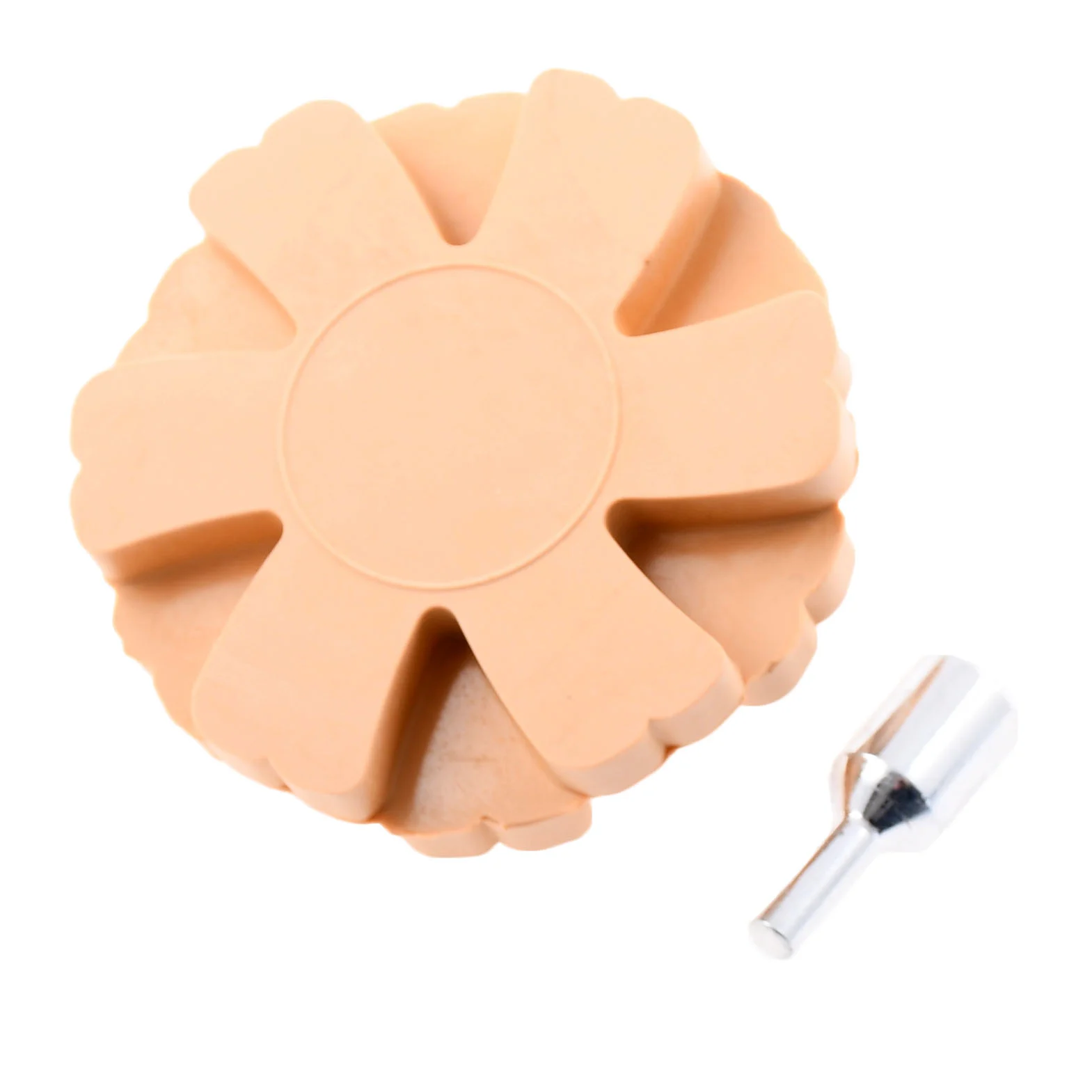 Gumowy krążek do usuwania kleju 90 mm + adapter — ujęcie 3
