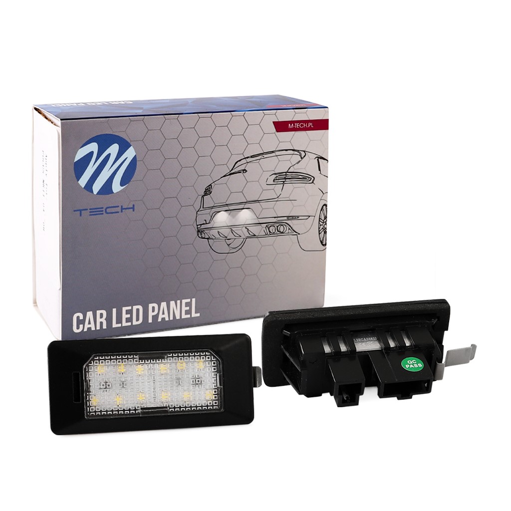 Oświetlenietablicy rejestracyjnej passat 08- LED M-Tech CLP011 — ujęcie 4