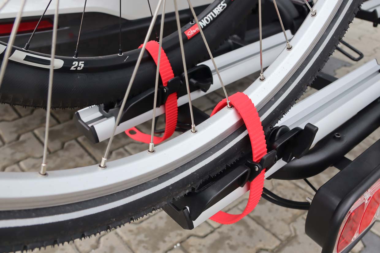 Bagażnik rowerowy samochodowy na hak - E-Bike - 2 rowery TBC-02/2 — ujęcie 8