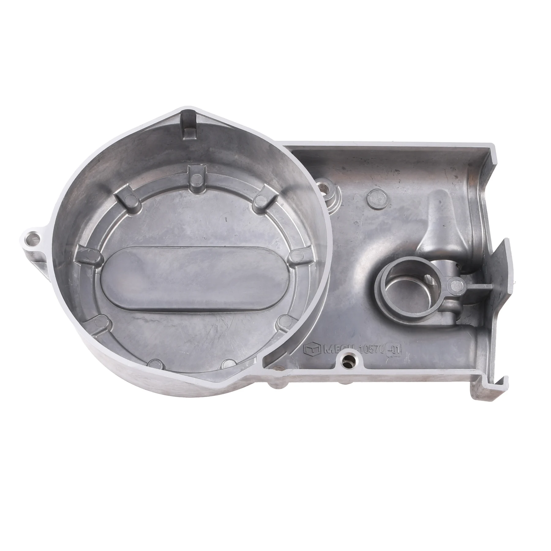 Pokrywa silnika prawa Simson Ml-Megu aluminium bez napisu — ujęcie 3