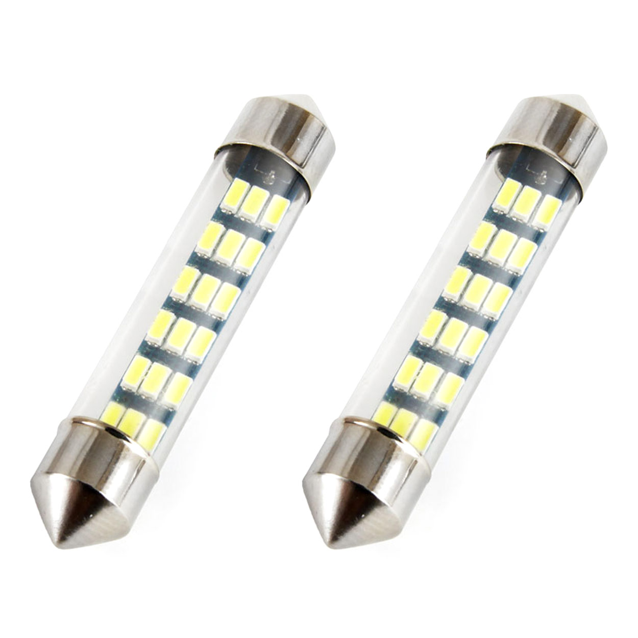 Żarówki LED STANDARD 3014 18SMD Festoon C5W C10W C3W 41 mm White 12 V — ujęcie 2