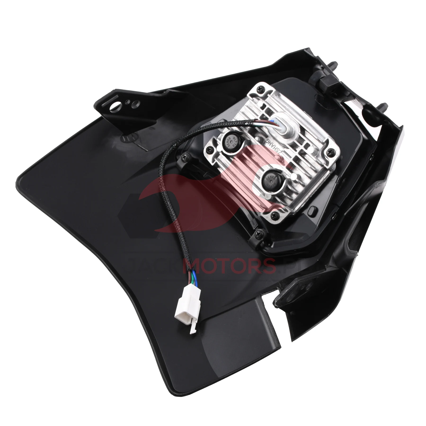 Owiewka uniwersalna Racing Force enduro LED V5 czarna — ujęcie 2