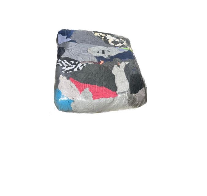 Czyściwo 100 % bawełna Mix kolor 10 kg bardzo chłonne KMN YS-10