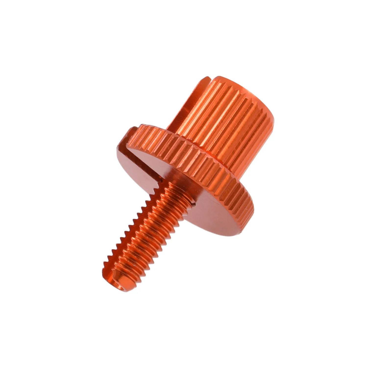Napinacz linki M6 20 mm aluminium CNC pomarańczowy Racing Force — ujęcie 1