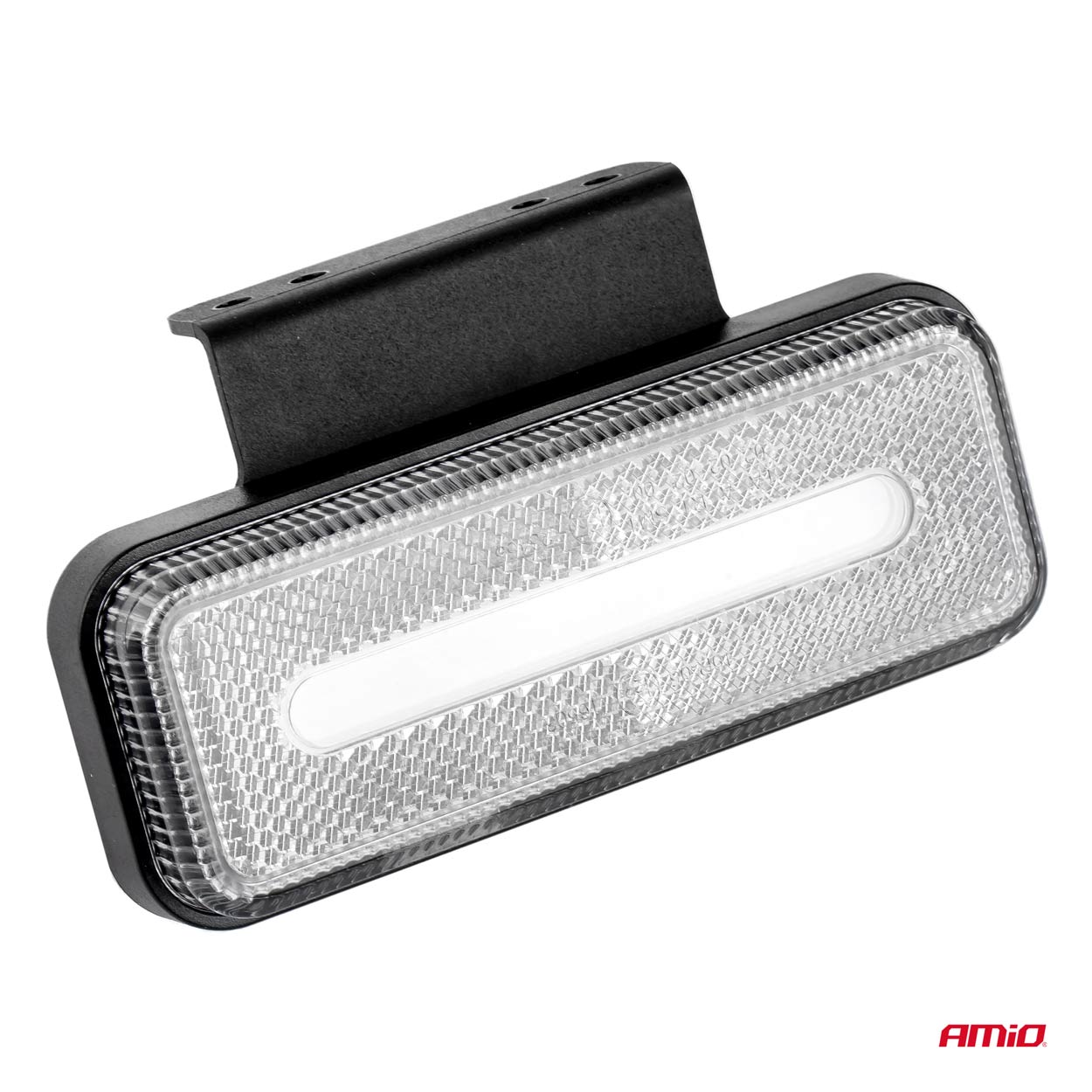 Lampa obrysowa LED OM-02-W prostokątna biała — ujęcie 2