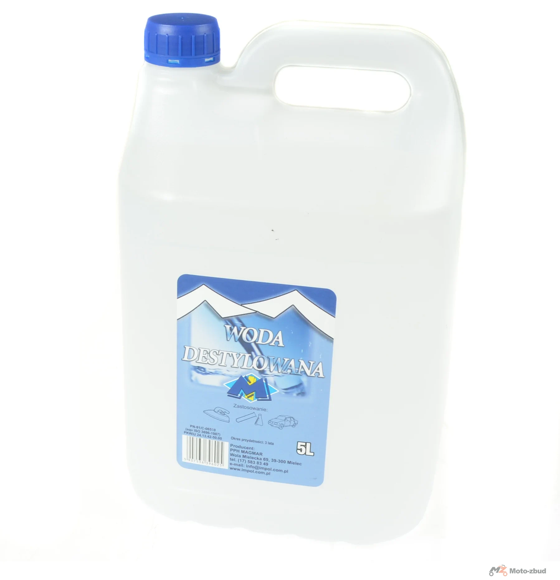 Woda destylowana 5 l