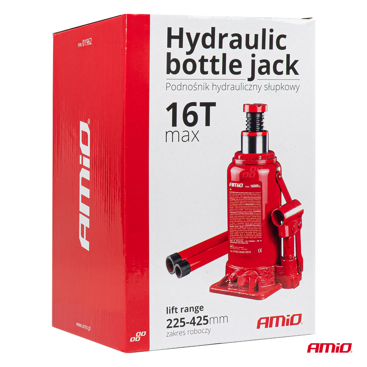 Podnośnik hydrauliczny słupkowy lewarek 16T 16000 kg — ujęcie 5