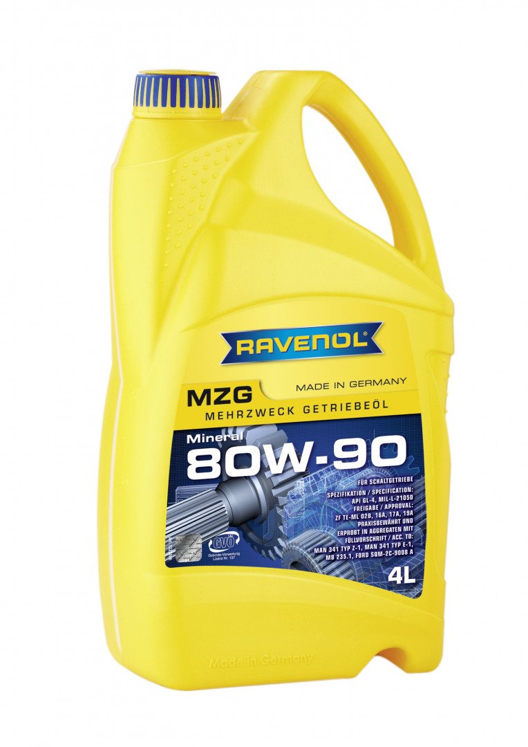 Olej przekładniowy 80W-90 GL-4, MB235.1 4 l RAVENOL 1223105-004-01-999 — ujęcie 2