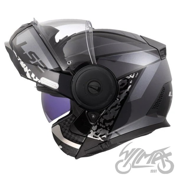 Kask szczękowy LS2 FF902 Scope II Oxyd Black Titanium-06 — L — ujęcie 3