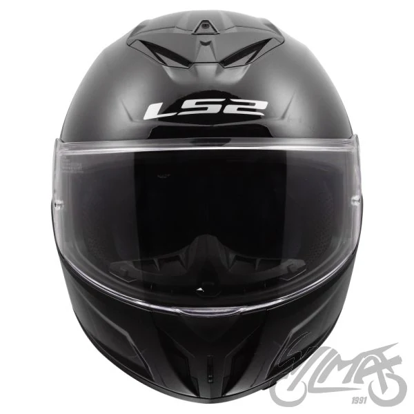 Kask LS2 FF820 Rapid III Solid Gloss Black — S — ujęcie 3